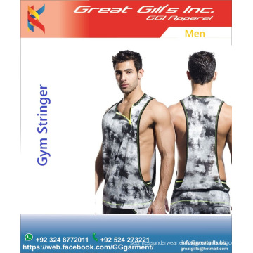 Hombres Ropa Sin mangas Fitness Sportwear Gimnasio Chaleco Stringers Hombres Tank Tops Stringers